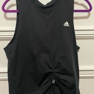 Adidas Women's Black Muscle Tee